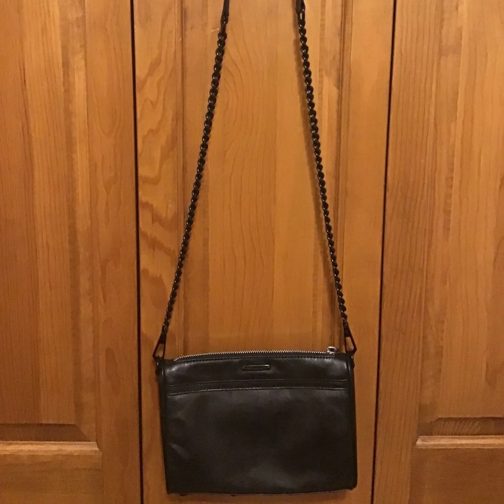 Perfect Condition Rebecca Minkoff MAC Convertible Crossbody Bag Chain Purse - Picture 11 of 13